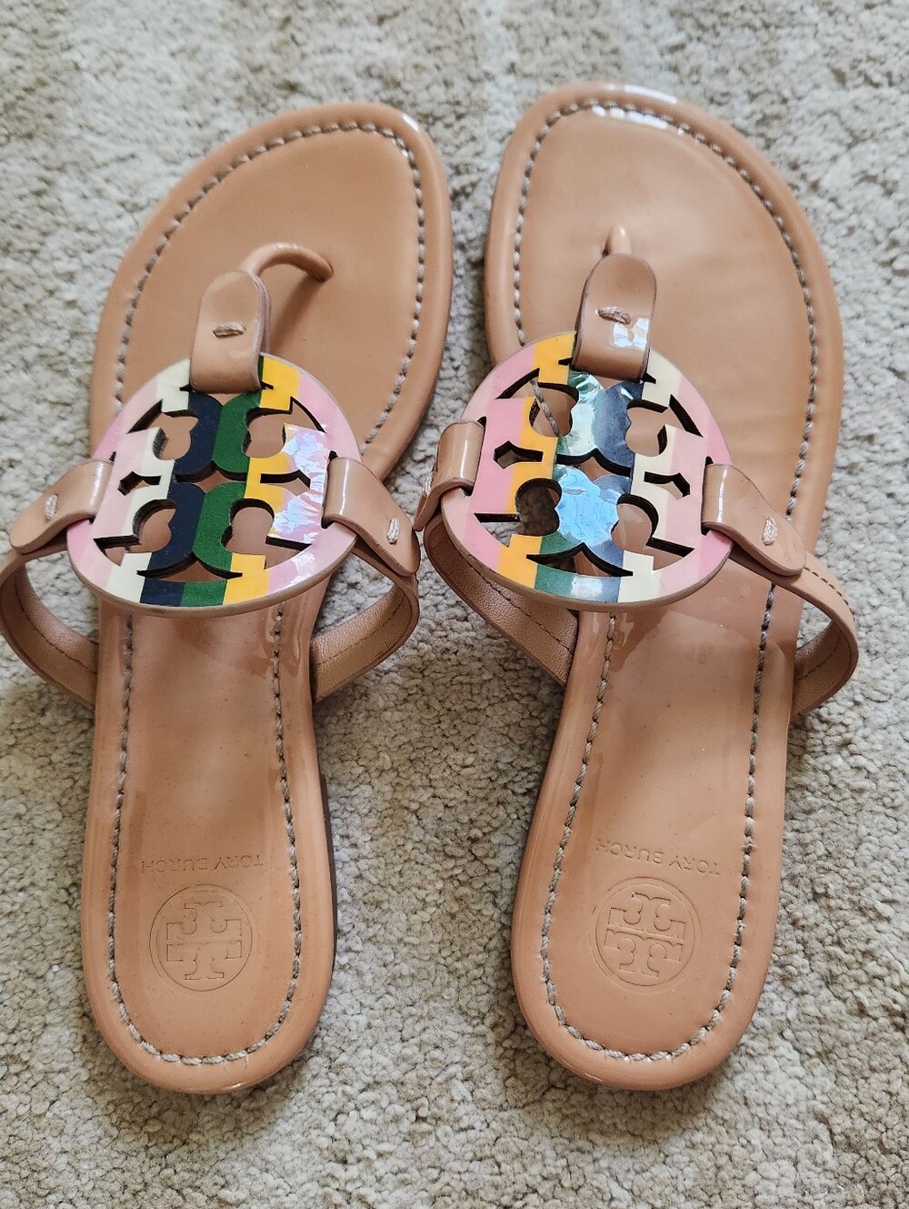 Tory Burch Miller Sandals - Picture 2 of 3